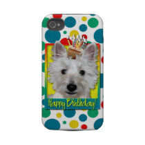 Birthday Cupcake - Westie - Tank Ipod Touch Cover