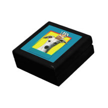 Birthday Cupcake - Whippet Keepsake Boxes