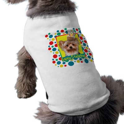 Birthday Cupcake - Yorkshire Terrier by FrankzPawPrintz