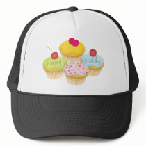 Birthday Cupcakes Trucker Hat