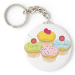 Birthday Cupcakes keychains