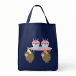 Birthday Cupcakes Party Mice Tote Bag