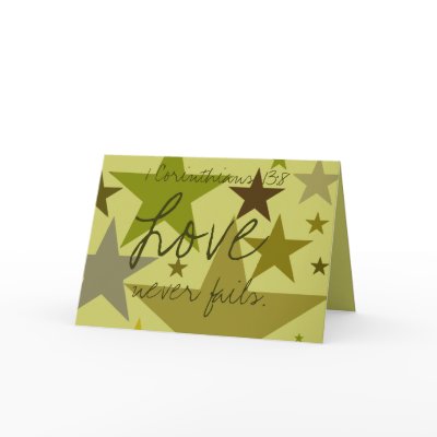 Birthday-Dad-Love Never Fails Greeting Cards by samack