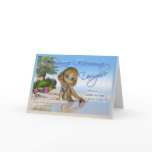 Birthday Daughter Cutie Pie Collection beach life Greeting Cards