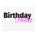 Birthday Diva (3) Postcard
