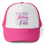 Birthday Diva Mesh Hat