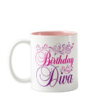 Birthday Diva Mugs