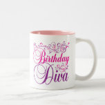 Birthday Diva Mugs