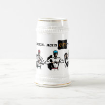 Birthday Football Party Theme Gift Over the Hill Mug