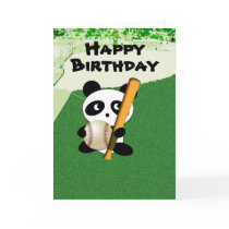 Birthday for Baseball Fan Greeting Cards