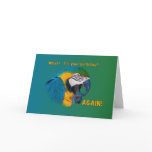 Birthday, Getting Older, Parrot Cards