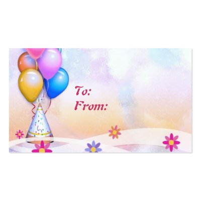 Birthday Gift Tag by elenaind