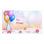 Birthday Gift Tag business cards