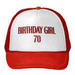 Birthday Girl 70 Hats