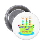 Birthday Girl Button
