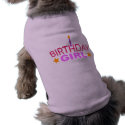 Birthday Girl Dog pet clothing