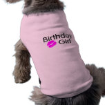 Birthday Girl Kiss pet clothing