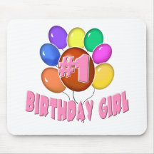 Birthday Girl Mousepad