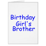 Birthday Girl's Brother