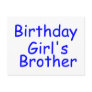 Birthday Girl's Brother