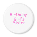 Birthday Girl's Sister