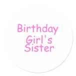Birthday Girl's Sister