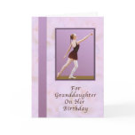 Birthday, Granddaughter, Ballerina Card