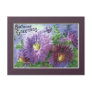 BIRTHDAY GREETING FLOWERS by SHARON SHARPE Post Card