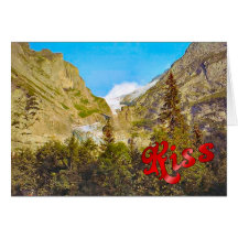 Birthday Greetings - Glaciers at Grindelwald Cards