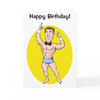 Birthday Hunk card! by sjhearn
