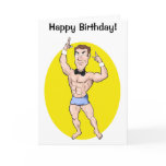 Birthday Hunk card!