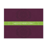 BIRTHDAY INVITATION :: finesse 6 postcards