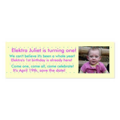Birthday Invitation - Girl by JessicaInSeattle