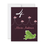 Birthday Invitation - Princess & Frog