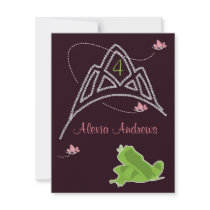Birthday Invitation - Princess & Frog