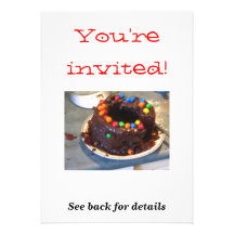 Birthday invite
