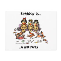Birthday is... Wild Party
