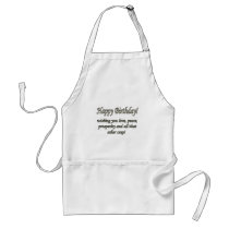 Birthday Love & Peace Apron