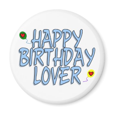 Birthday Lover Refrigerator Magnets by goldnsun