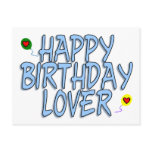 Birthday Lover Post Card