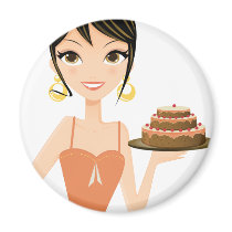 Birthday magnets