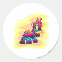 Birthday Moehog stickers