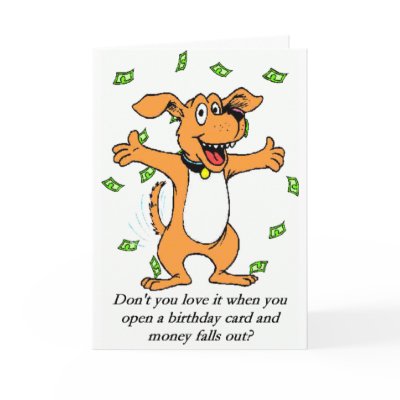 Birthday Money Card by Kreative_Desktop