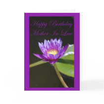 Birthday Mother In Law Card