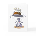 Birthday Mouse Greeting Card