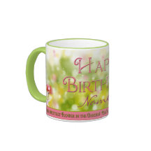Birthday Mug - PERSONALIZE - GARDEN