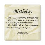 Birthday Numbers 6-24 Fridge Magnet