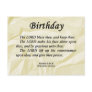Birthday Numbers 6-24 Postcard