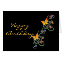 Birthday or Any Occasion Elegant Card