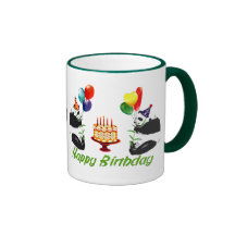Birthday Pandas Mugs